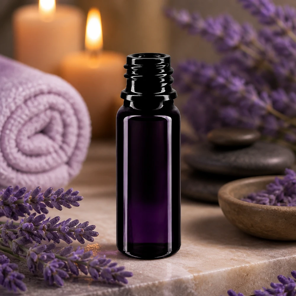 Premium Mironglas 10ml Flasche DIN 18 für professionelle Kosmetik und Wellnessprodukte