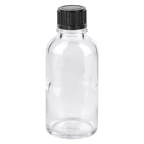 30ml láhev 11mm šroubovací uzávěr černý Standard ClearLine UT18/30 30ml láhev 11mm šroubovací uzávěr černý Standard ClearLine UT18/30