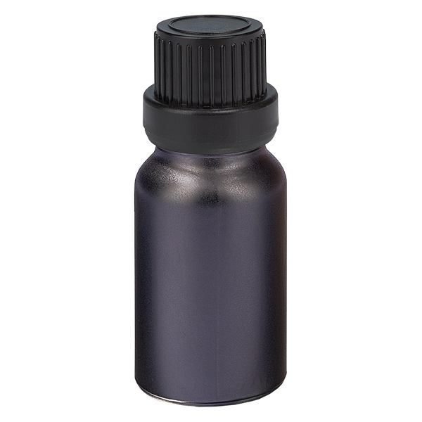 10ml láhev 11mm šroubovací uzávěr černý BlackLine UT18/10. 10ml láhev 11mm šroubovací uzávěr černý BlackLine UT18/10.