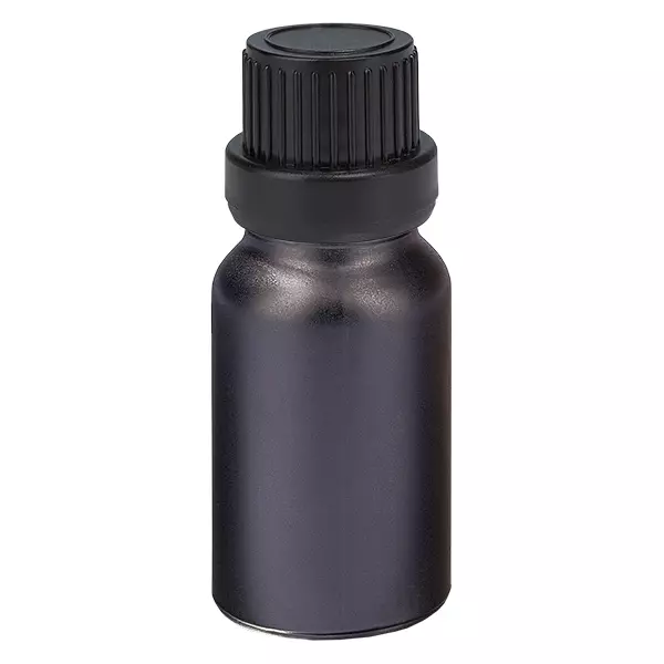 10ml láhev 11mm šroubovací uzávěr černý BlackLine UT18/10. 10ml láhev 11mm šroubovací uzávěr černý BlackLine UT18/10.