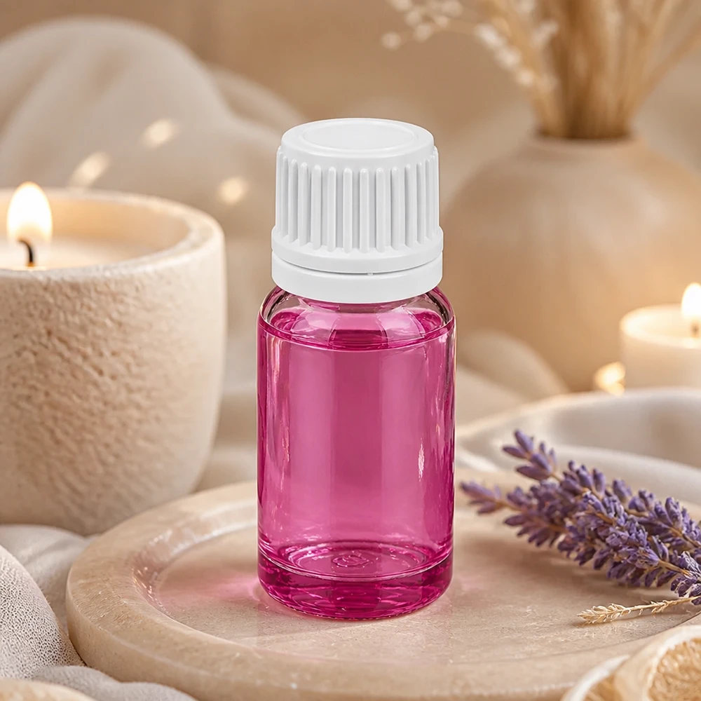 10ml PurpleLine Flasche mit tropfsicherem weißem Verschluss verhindert Auslaufen und Verschwendung