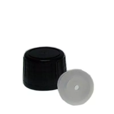 Šroubovací uzávěr černý Spri 28mm f PETMedFl, uzávěr s ochranou proti manipulaci. Šroubovací uzávěr černý Spri 28mm f PETMedFl, uzávěr s ochranou proti manipulaci.