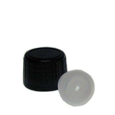 Šroubovací uzávěr černý Spri 28mm f PETMedFl, uzávěr s ochranou proti manipulaci. Šroubovací uzávěr černý Spri 28mm f PETMedFl, uzávěr s ochranou proti manipulaci.