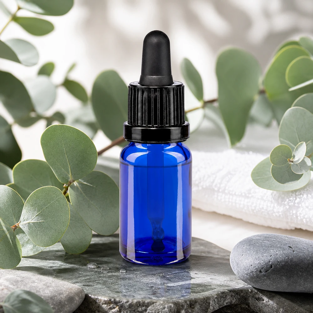 10ml pipetovací lahvička černá s uzávěrem odolným proti manipulaci BlueLine UT18/10