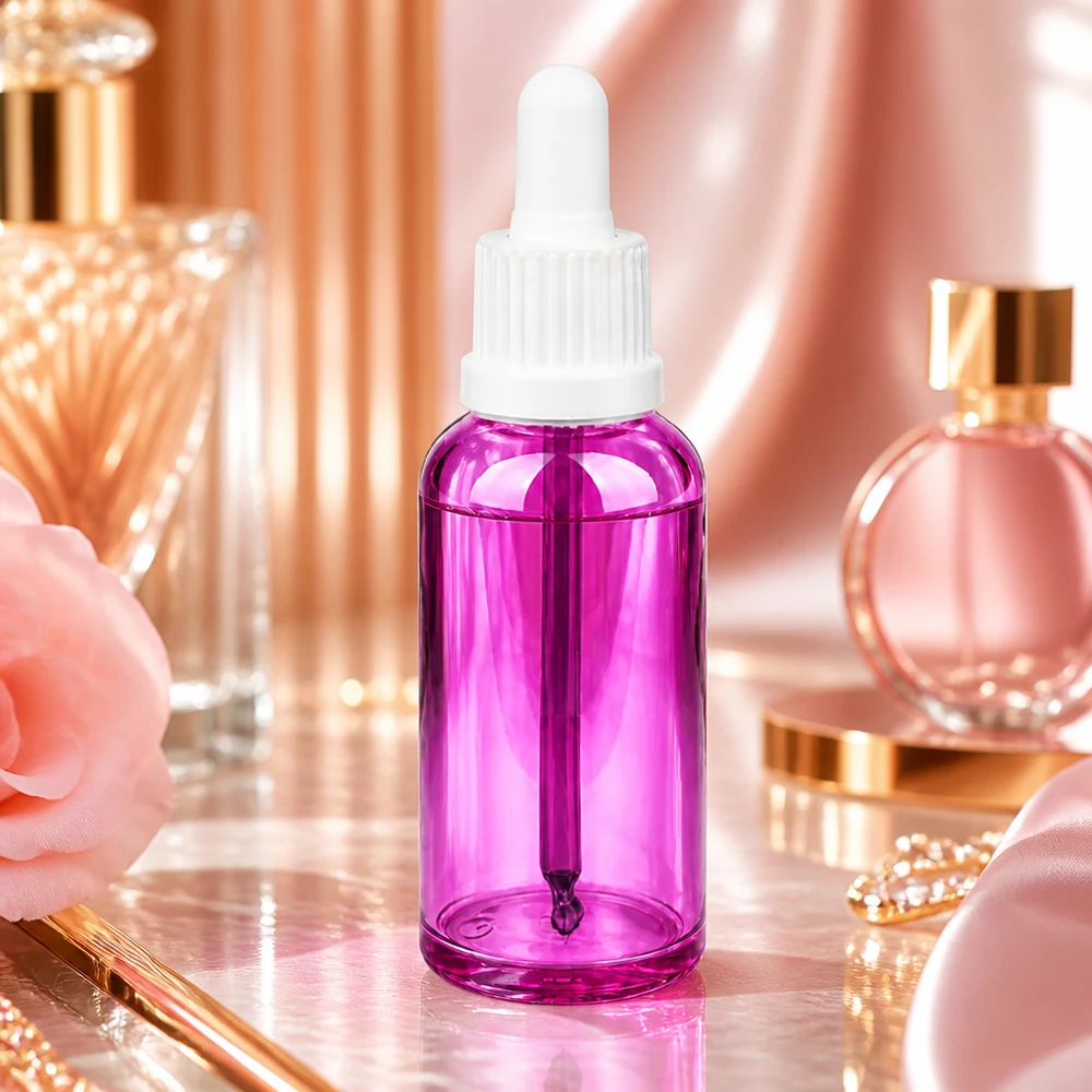 50ml pipetovací láhev bílá Originality šroubovací uzávěr PurpleLine UT18/50 50ml Pipettenflasche Purple Line Serie mit optimaler Größe für den täglichen Gebrauch