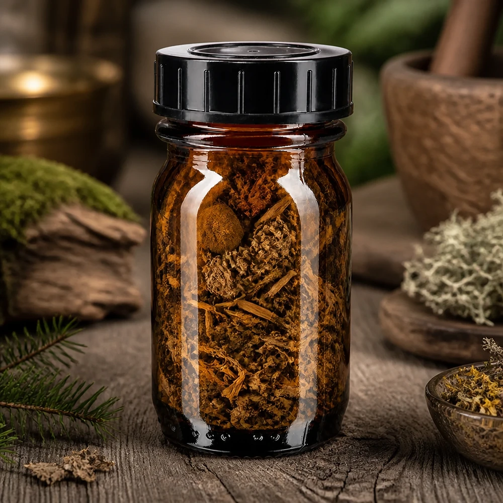 30ml láhev s širokým hrdlem jantarové sklo se šroubovacím uzávěrem Weitmund Glasbehaelter 30ml aus braunem Glas schützt Inhalt vor schaedlichem Licht