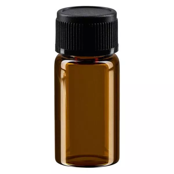 3ml mini lahvička hnědá plastový uzávěr černá UT13/3 UNiTWIST 3ml mini lahvička hnědá plastový uzávěr černá UT13/3 UNiTWIST