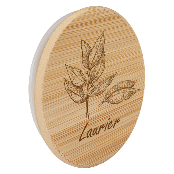 Couvercle en bois "Laurier" pro WECK RR60 Couvercle en bois "Laurier" pro WECK RR60