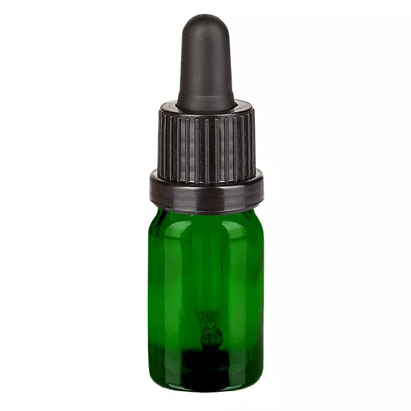 5ml pipetovací láhev černá s uzávěrem odolným proti manipulaci GreenLine UT18/5