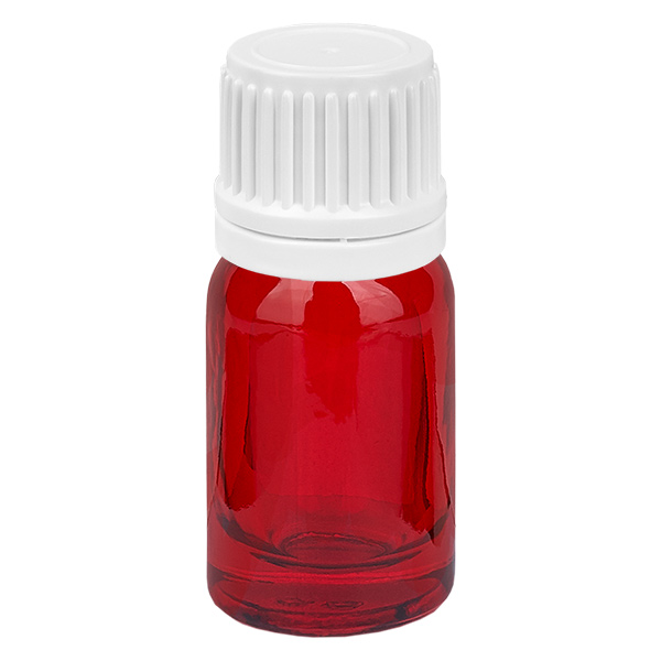 5ml lahvička 11mm šroubovací uzávěr bílý uzávěr s ochranou proti manipulaci RedLine UT18/5 5ml lahvička 11mm šroubovací uzávěr bílý uzávěr s ochranou proti manipulaci RedLine UT18/5