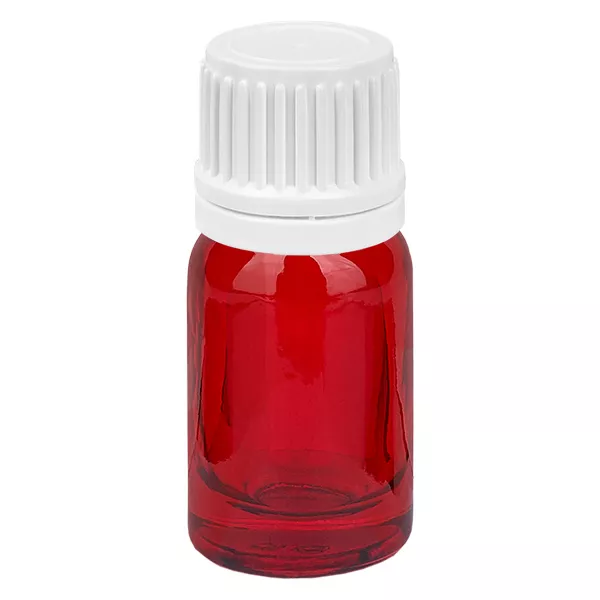 5ml lahvička 11mm šroubovací uzávěr bílý uzávěr s ochranou proti manipulaci RedLine UT18/5