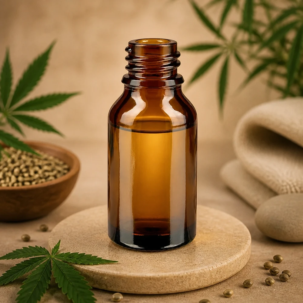Elegante 30ml ApoGlas Flasche in Braun - stilvolles Design für hochwertige Naturprodukte