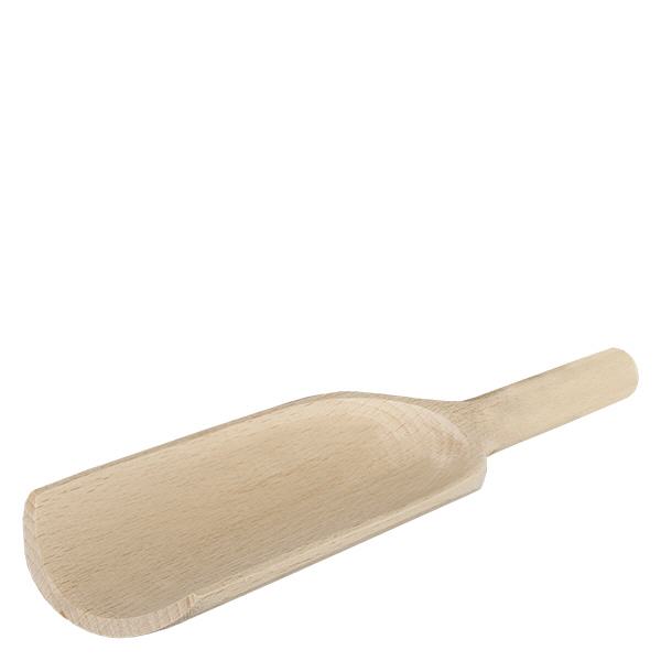 Dřevěná lopatka velikost L plochý tvar - délka 180 mm. Holzschaufel flach 18cm lang Größe L aus natürlichem Holz für Küche und Haushalt