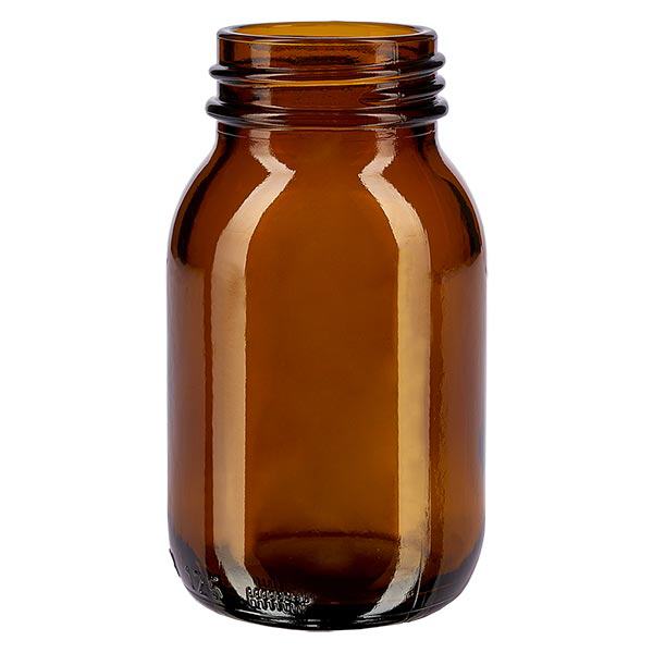 125ml l&#225;hev se &#353;irok&#253;m hrdlem z jantarov&#233;ho skla