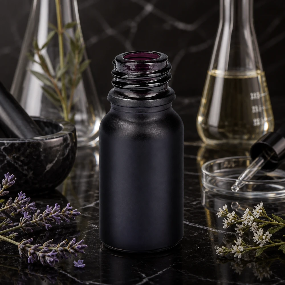 10ml dávkovací láhev BlackLine UT18/10 UNiTWIST Pharmazeutische 10ml Apothekerflasche BlackLine UT18/10 UNiTWIST für professionelle Anwendungen