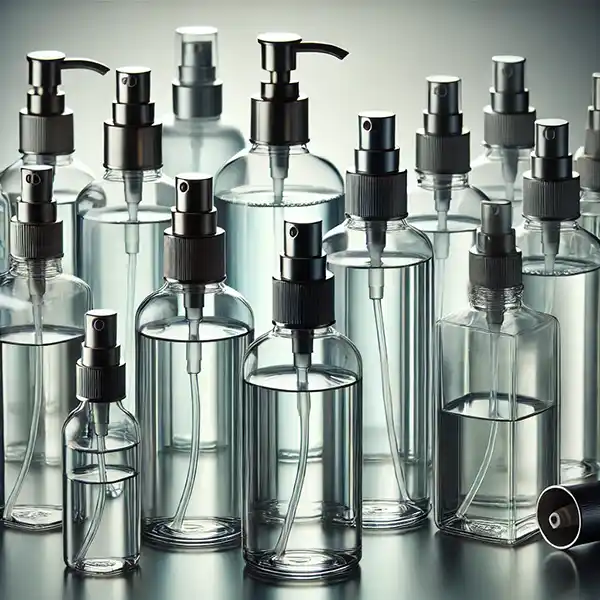 Flaschen für Desinfektionsmittel