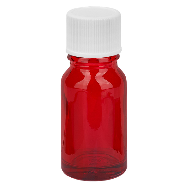 10ml láhev 11mm šroubovací uzávěr bílý Standard RedLine UT18/10 10ml láhev 11mm šroubovací uzávěr bílý Standard RedLine UT18/10