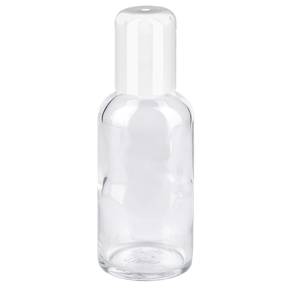 50ml roll-on láhev bílá standardní uzávěr ClearLine UT18/50 50ml roll-on láhev bílá standardní uzávěr ClearLine UT18/50