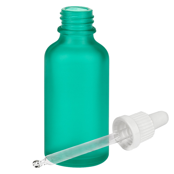 50ml pipetovací láhev bílá s uzávěrem s ochranou proti manipulaci GreenLine UT18/50