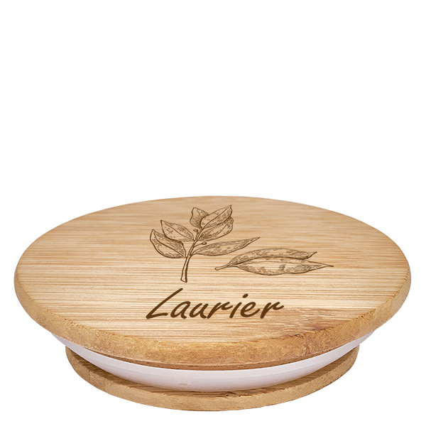 Couvercle en bois "Laurier" pro WECK RR60 Couvercle en bois "Laurier" pro WECK RR60