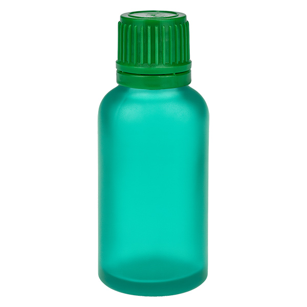 30ml láhev 11mm šroubovací uzávěr zelený tamper evident GreenLine UT18/30 30ml láhev 11mm šroubovací uzávěr zelený tamper evident GreenLine UT18/30