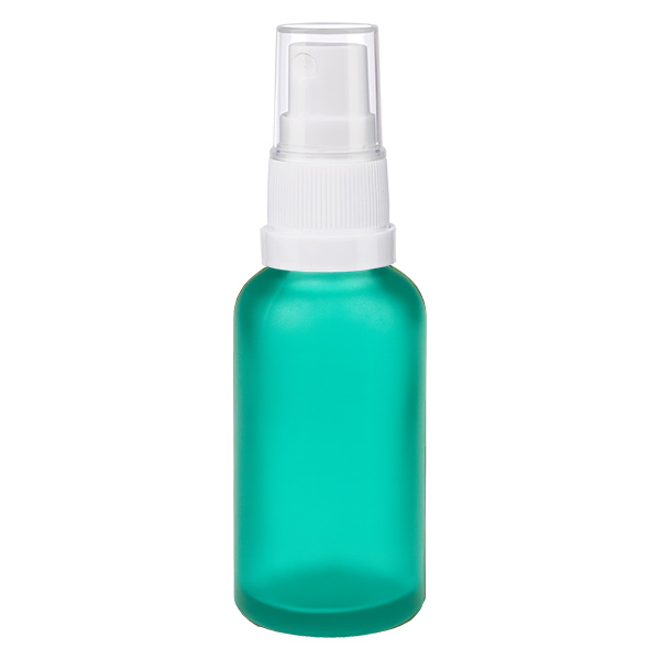 30ml lahvička s rozprašovačem bílá/transparentní standardní uzávěr GreenLine UT18/30