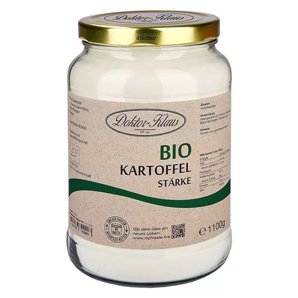 Bio bramborový škrob 1100g Doktor-Klaus noWaste Bio bramborový škrob 1100g Doktor-Klaus noWaste