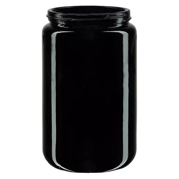 Sklenice se širokým hrdlem+ fialové sklo 400ml, bez víčka Sklenice se širokým hrdlem+ fialové sklo 400ml, bez víčka