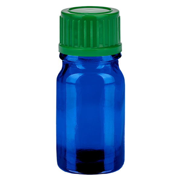 5ml lahvi&#269;ka 11mm &#353;roubovac&#237; uz&#225;v&#283;r zelen&#225; Standard BlueLine UT18/5