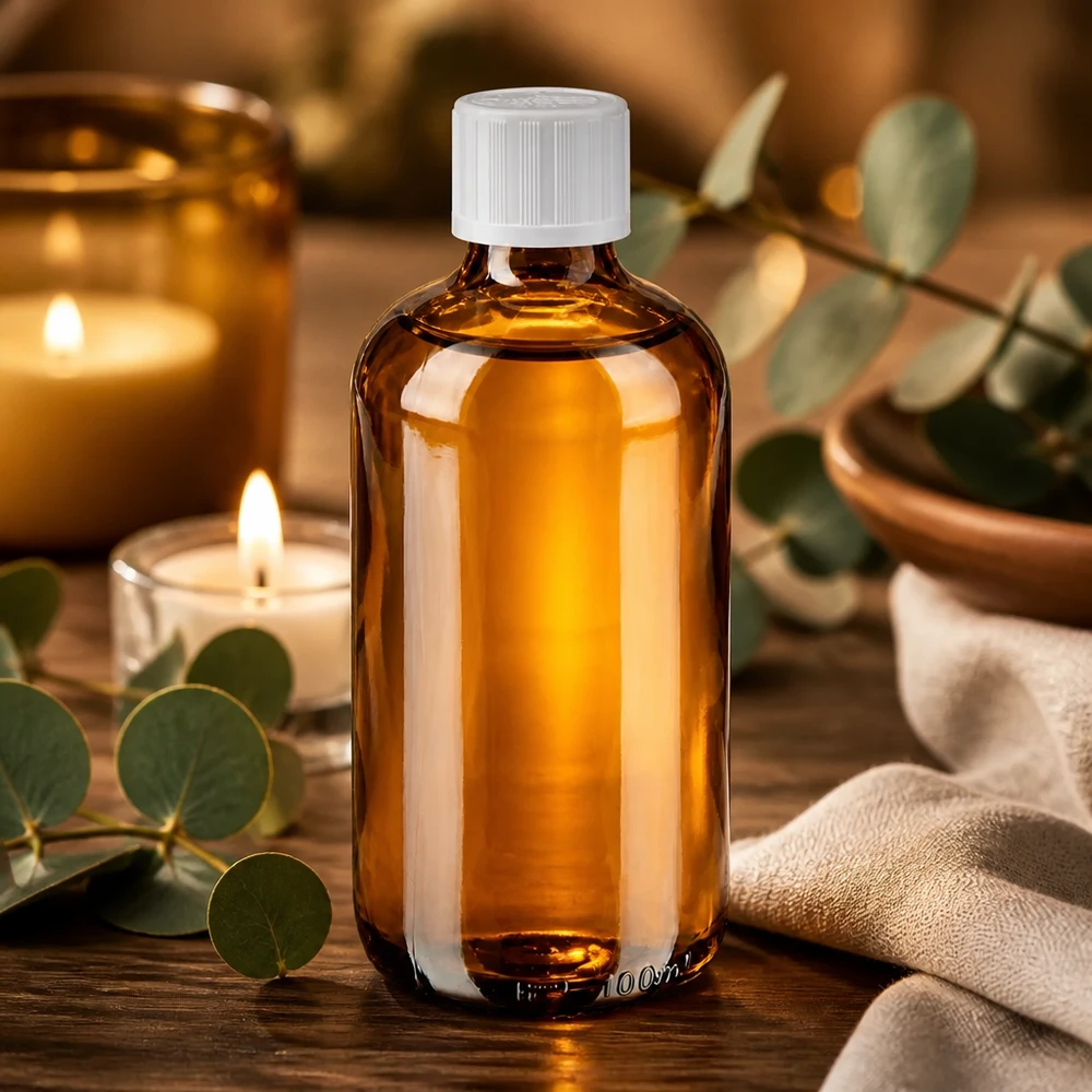 Tropfflasche 100ml aus Apothekenglas mit präzisem 1,2mm Tropfeinsatz und KiSi Deckel