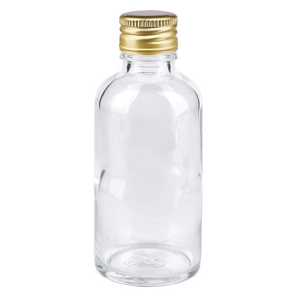 50ml lahvi&#269;ka 11mm &#353;roubovac&#237; uz&#225;v&#283;r Alu-Gold Standard ClearLine UT18/50