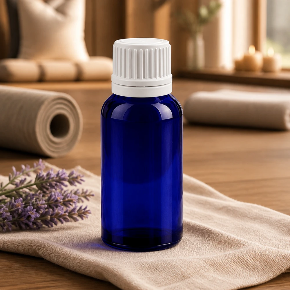 Ergonomische 30ml Tropfflasche mit rutschfestem Verschluss für einfache Handhabung im Alltag