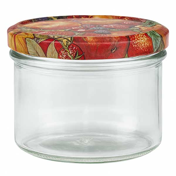 225ml kelímky + víčko BasicSeal s dekorem ovoce UNiTWIST