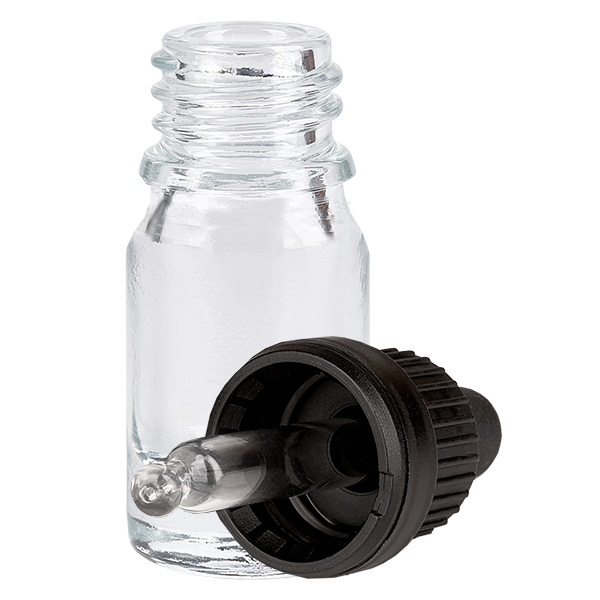 5ml pipetovací lahvička černá s uzávěrem s ochranou proti manipulaci ClearLine UT18/5 5ml pipetovací lahvička černá s uzávěrem s ochranou proti manipulaci ClearLine UT18/5