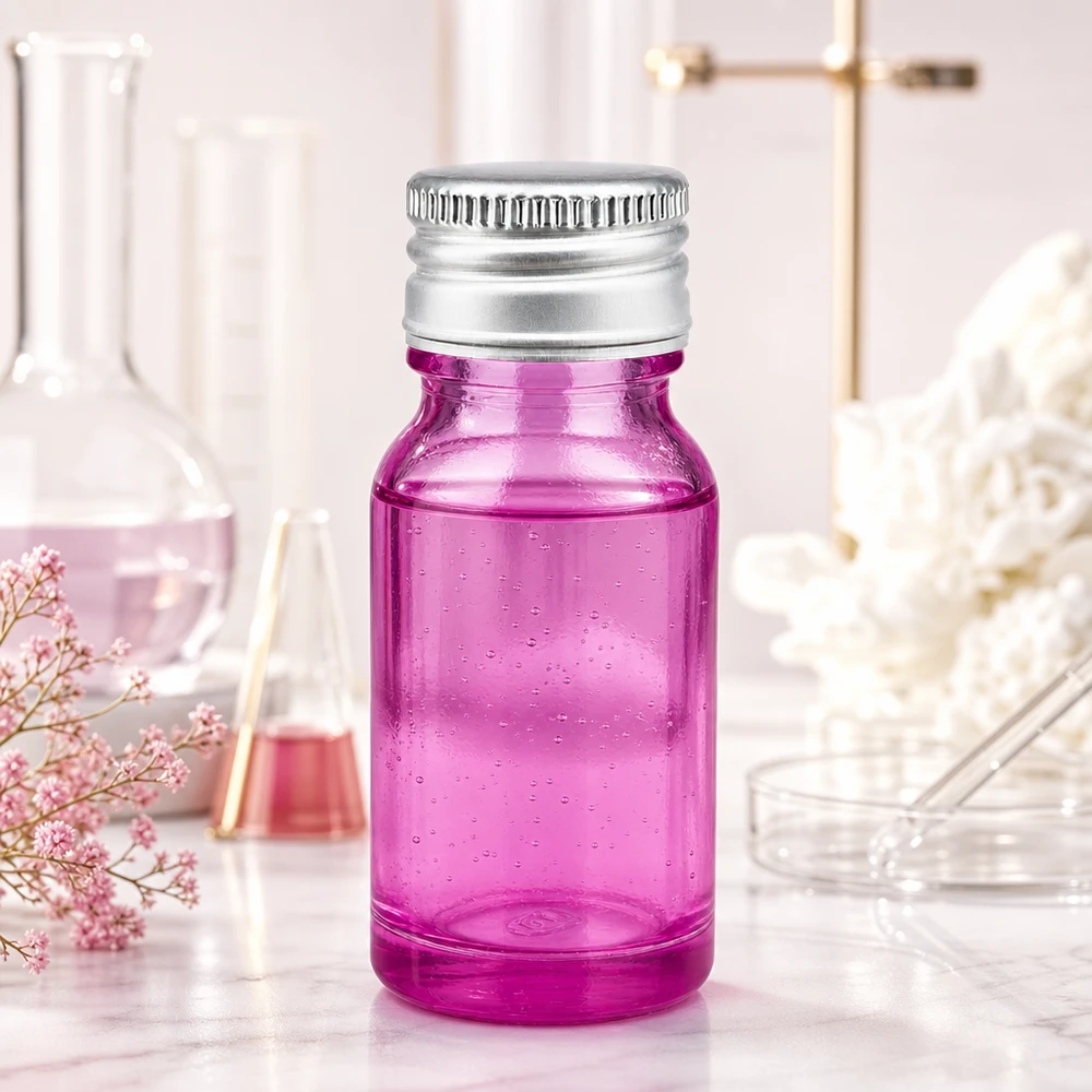 Professionelle 10ml Violettglas-Flasche mit Standardverschluss für pharmazeutische Anwendungen
