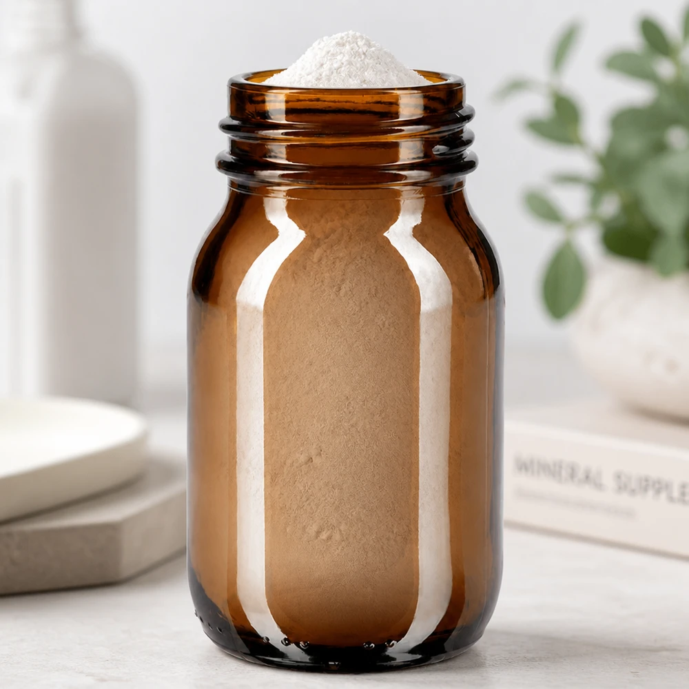 100ml láhev se širokým hrdlem jantarové sklo se šroubovacím uzávěrem Elegante 100ml Weithalsflasche aus dunkelbraunem Glas für professionelle Anwendungen
