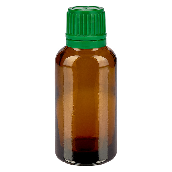 30ml l&#225;hev 11mm &#353;roubovac&#237; uz&#225;v&#283;r zelen&#253; tamper evidentn&#237; uz&#225;v&#283;r BrownLine UT18/30