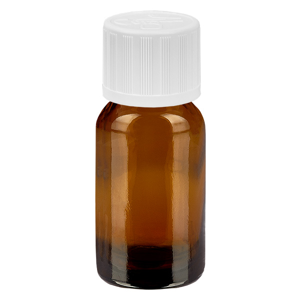 10ml l&#225;hev 11mm &#353;roubovac&#237; uz&#225;v&#283;r b&#237;l&#253; standardn&#237; d&#283;tsk&#225; pojistka BrownLine UT18/10