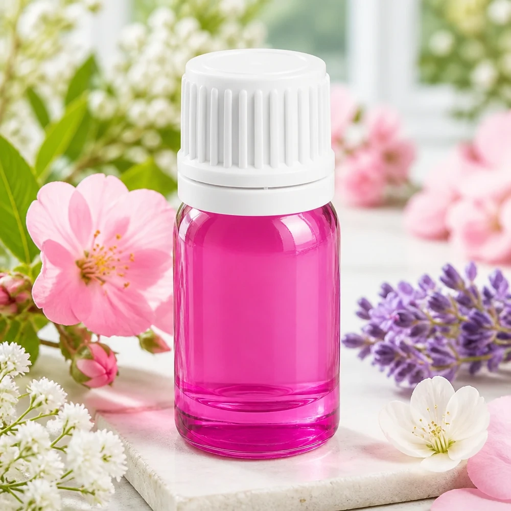 Handliche 5ml Glasflasche mit robustem Design für langlebige Nutzung in Labor und Praxis