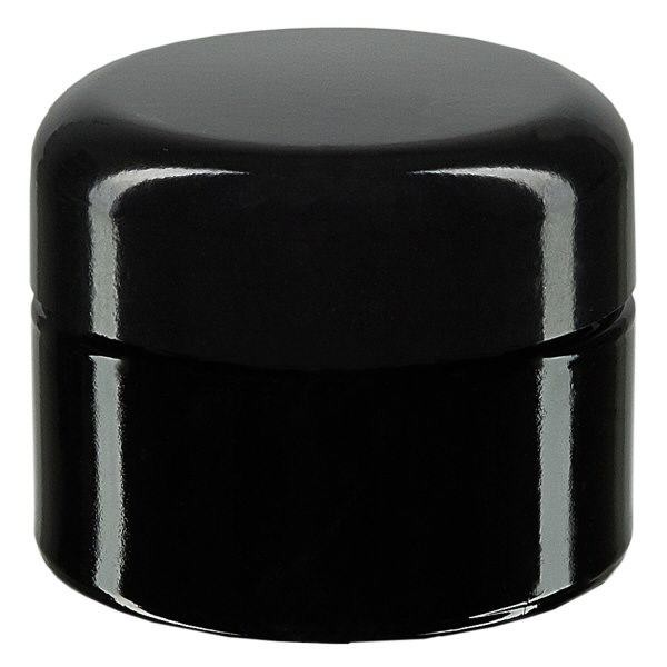 Kosmetick&#225; d&#243;za z fialov&#233;ho skla 30 ml, s &#269;ern&#253;m v&#237;&#269;kem