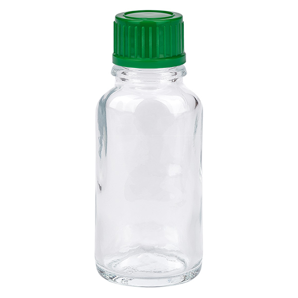 20ml láhev 11mm šroubovací uzávěr zelená Standard ClearLine UT18/20 20ml láhev 11mm šroubovací uzávěr zelená Standard ClearLine UT18/20
