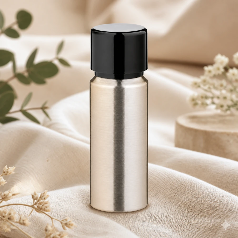Recycelbare 20ml Aluflasche mit umweltfreundlichem Material und wiederverwendbarem Schraubverschluss