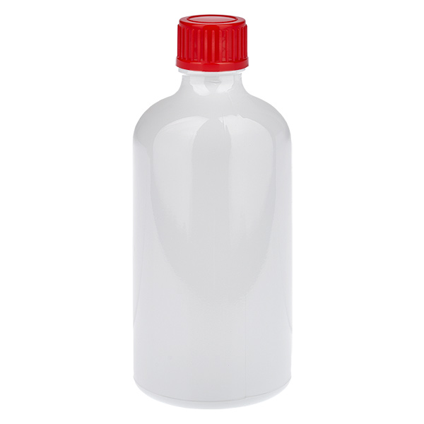 100ml láhev 11mm šroubovací uzávěr červený standardní WhiteLine UT18/100 100ml láhev 11mm šroubovací uzávěr červený standardní WhiteLine UT18/100