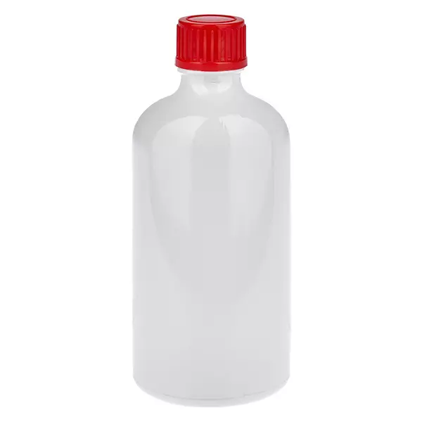 100ml láhev 11mm šroubovací uzávěr červený standardní WhiteLine UT18/100 100ml láhev 11mm šroubovací uzávěr červený standardní WhiteLine UT18/100