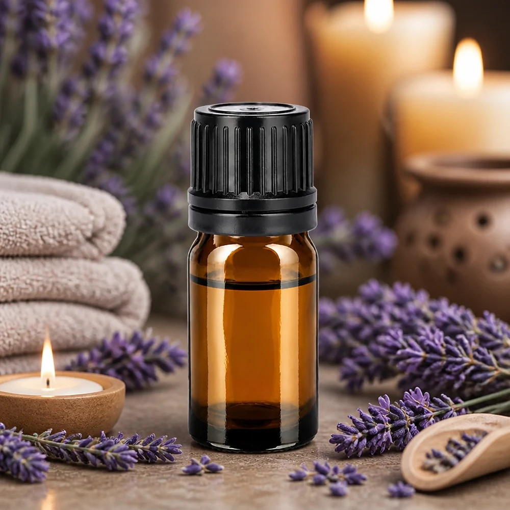 5ml láhev 11mm šroubovací uzávěr černý tamper evidentní uzávěr BrownLine UT18/5 Traditionelle Apotheker-Flasche 5ml aus UV-beständigem Braunglas für Naturheilkunde
