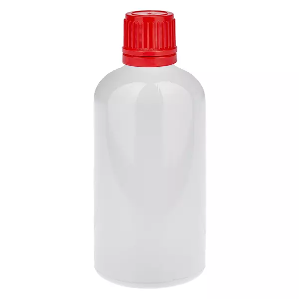 100ml láhev 11mm šroubovací uzávěr červený bezpečnostní uzávěr WhiteLine UT18/100 100ml láhev 11mm šroubovací uzávěr červený bezpečnostní uzávěr WhiteLine UT18/100
