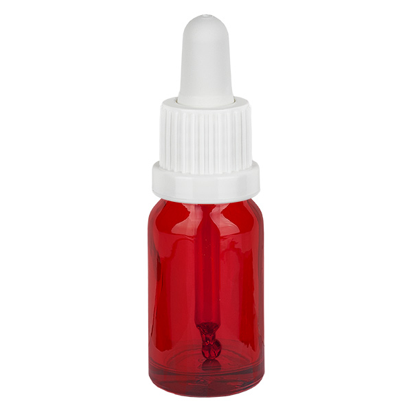 10ml pipetovací láhev bílá s uzávěrem odolným proti manipulaci RedLine UT18/10 10ml pipetovací láhev bílá s uzávěrem odolným proti manipulaci RedLine UT18/10