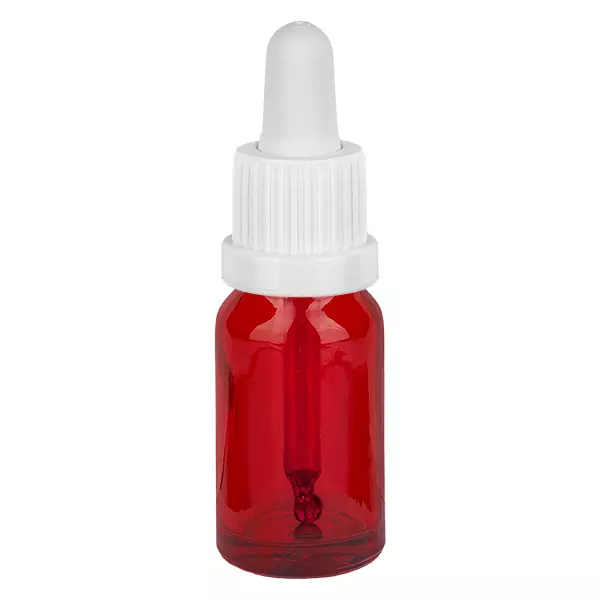 10ml pipetovací láhev bílá s uzávěrem odolným proti manipulaci RedLine UT18/10 10ml pipetovací láhev bílá s uzávěrem odolným proti manipulaci RedLine UT18/10
