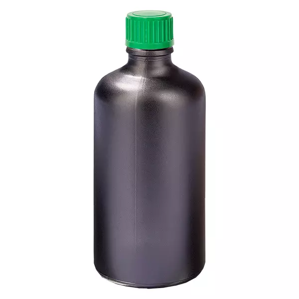100ml lahvička s kapátkem 0,8 mm zelená standardní uzávěr BlackLine UT18/100 100ml lahvička s kapátkem 0,8 mm zelená standardní uzávěr BlackLine UT18/100