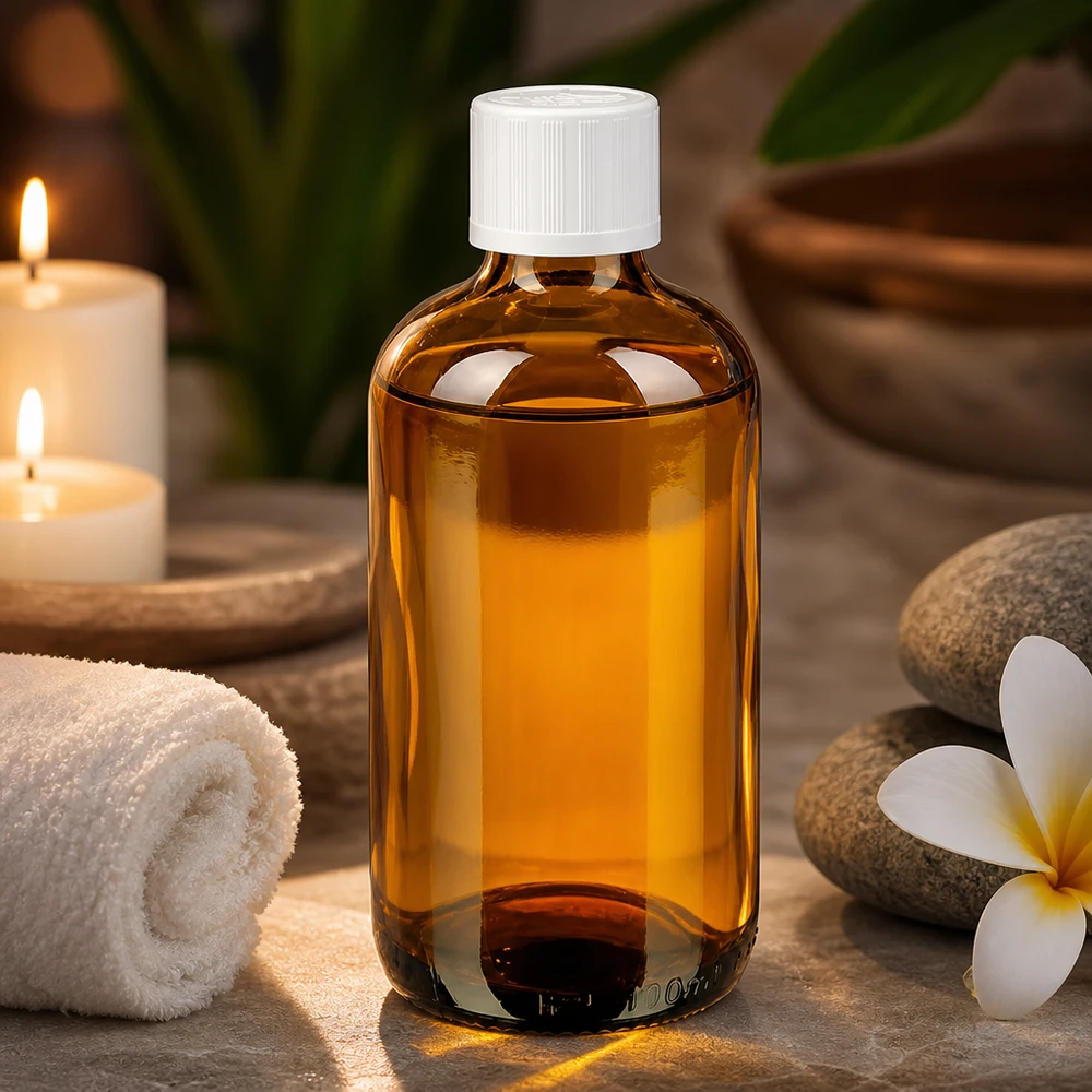 Lékárenská láhev hnědá 100ml šroubovací uzávěr bílý standard odolný proti otevření dětmi. Apothekengerechte 100ml Braunglasflasche Kindersicherheitsverschluss weiß mit gerolltem Handtuch